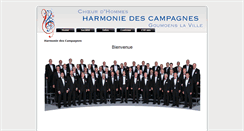Desktop Screenshot of harmoniedescampagnes.ch